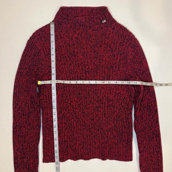 POLO JEANS CO. RALPH LAUREN VTG AUSTRALIA🇦🇺MADE Mock Neck Knit Pullover MEDIUM - Picture 6 of 10